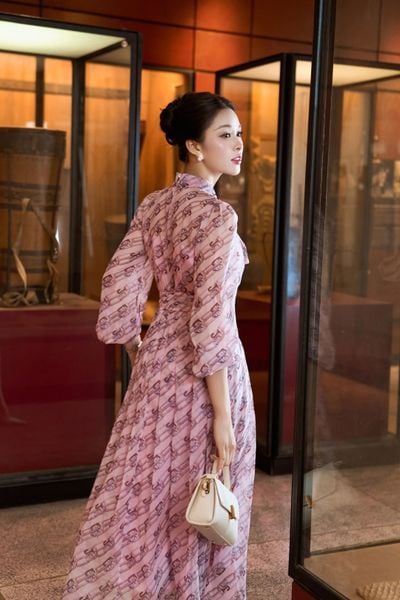  ĐẦM XÍCH HỒNG ĐAI EO RỜI 