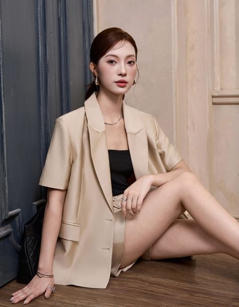  VEST TAFTA NGẮN TAY 