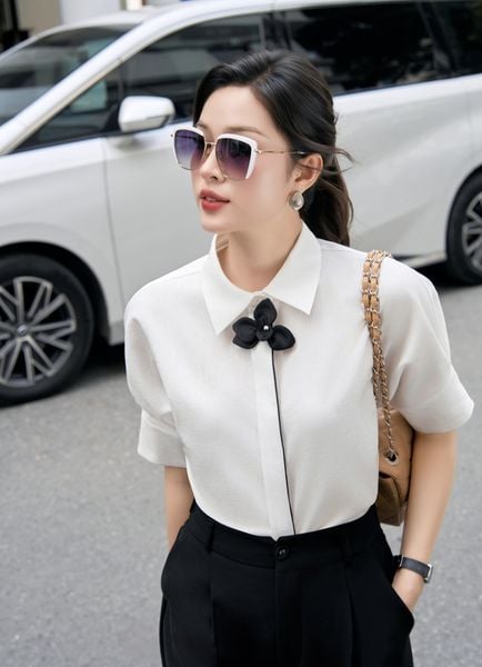  QUẦN ỐNG RỘNG TÚI CHÉO XẾP LY 