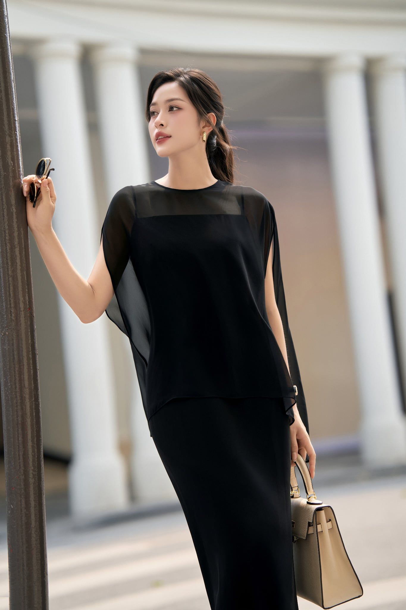  ĐẦM 2 DÂY ÔM EO GẤU PHỐI REN 