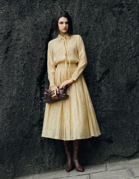  SM TƠ VÀNG HOA CHÌM DÂY CỔ 