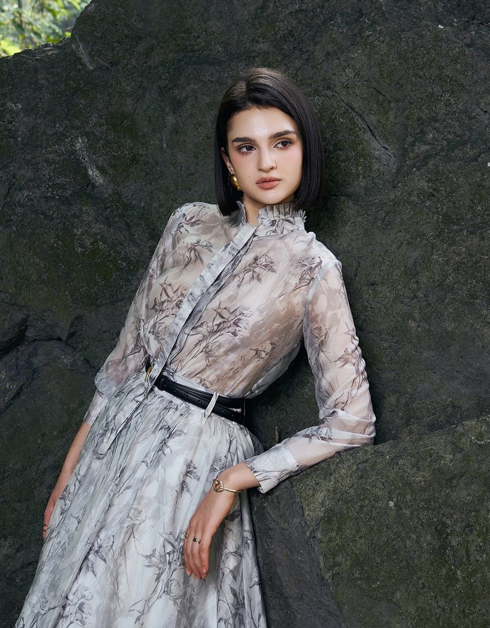  SM TƠ GHI HOẠ TIẾT CỔ XẾP LY 