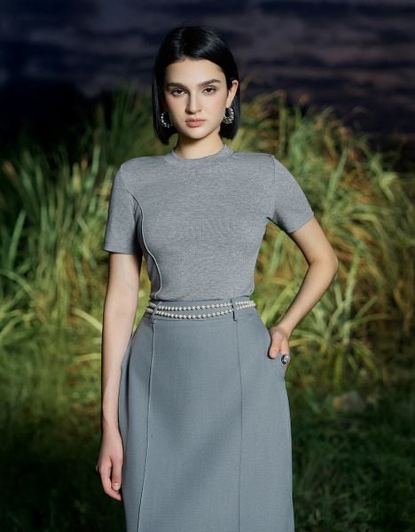  ÁO THUN NGẮN TAY BỔ GÂN 