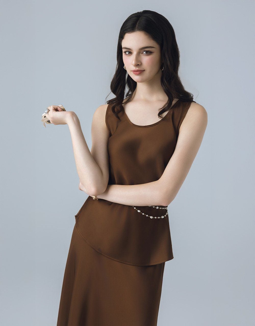  ÁO SÁT NÁCH LỤA 