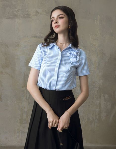  SM THÔ KẺ SỌC TRẮNG XANH ĐÍNH HOA 