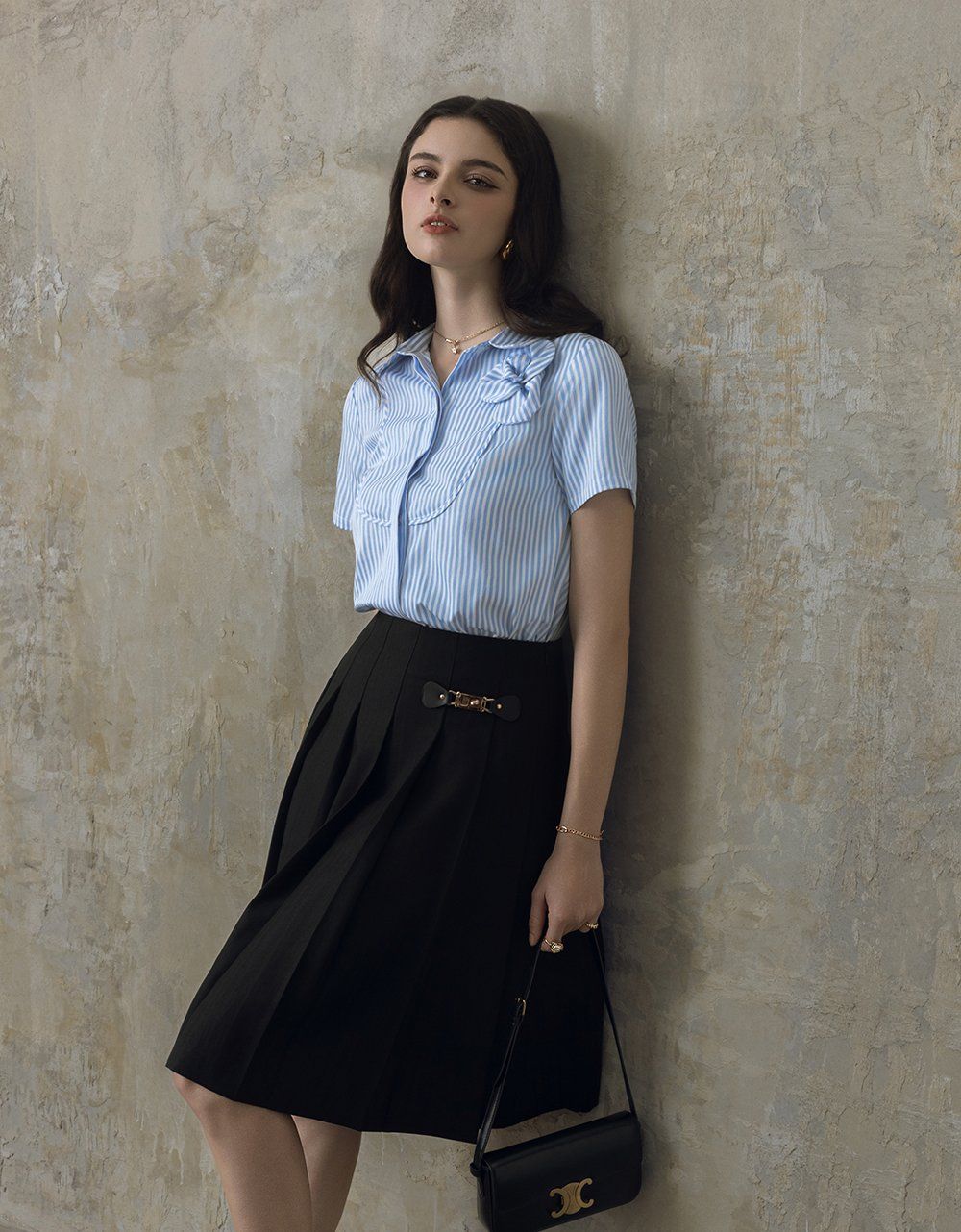  SM THÔ KẺ SỌC TRẮNG XANH ĐÍNH HOA 