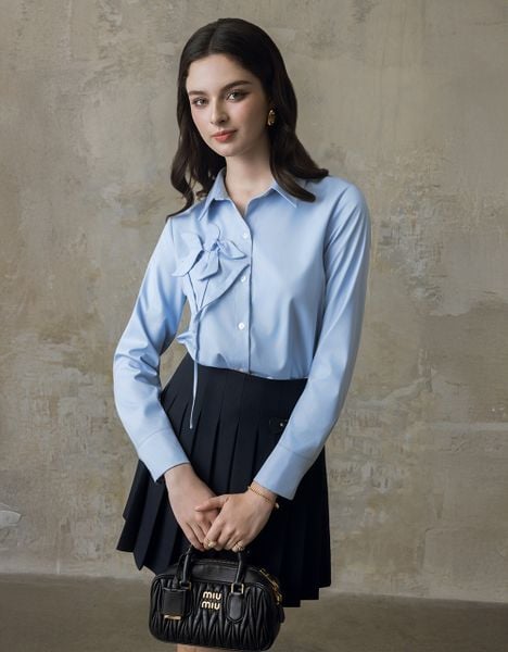  JUPE TÍM THAN NGẮN DẬP LY 