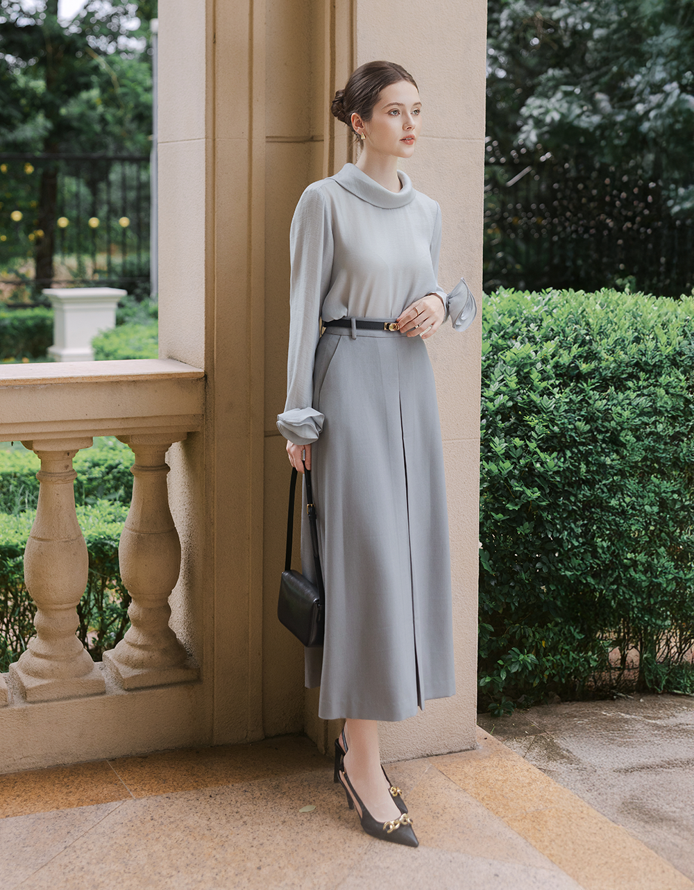  CHÂN VÁY LY SÚP GIỮA 