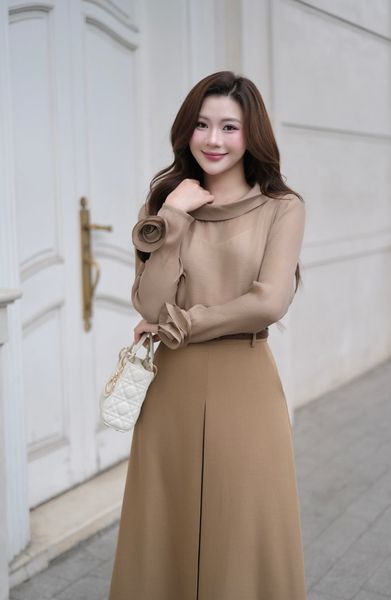  CHÂN VÁY LY SÚP GIỮA 