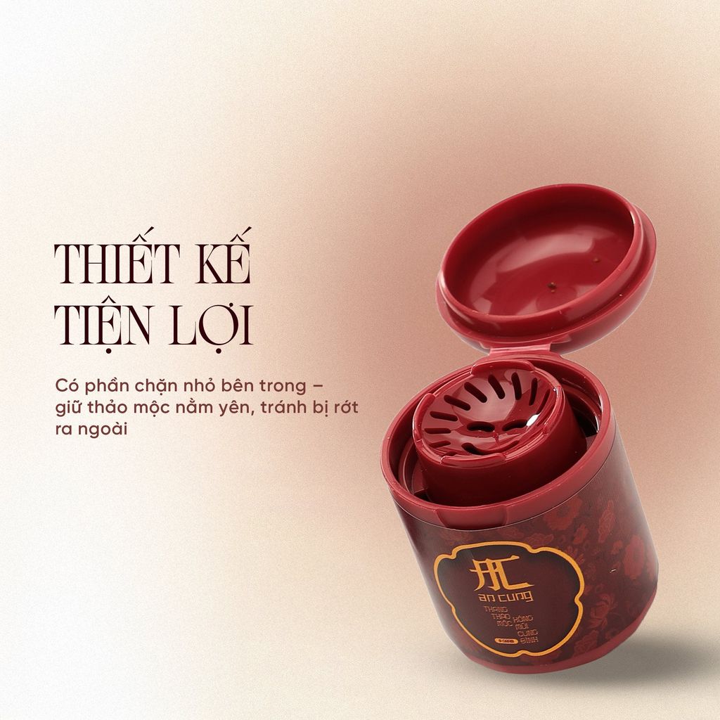 AN CUNG THANG THẢO MỘC XÔNG MŨI CUNG ĐÌNH
