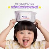  Khăn Giấy Ướt Tẩy Trang Làm Sạch Chống Nắng An Toàn Cho Trẻ Sơ Sinh Kiztoz The Mild Cleansing Tissue 