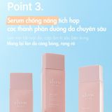  Kem Chống Nắng Nâng Tone Chống Già Làm Sáng & Đều Màu Da Slowpure Glow Up Fluid Sun Serum SPF50+ PA++++ 50ml 