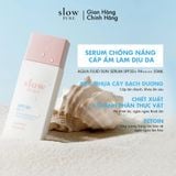  Kem Chống Nắng Cấp Ẩm Làm Dịu Da Slowpure Aqua Fluid Sun Serum SPF50+ PA++++ 50ml 