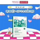  [Cell Fusion C x Võ Hà Linh] COMBO 5 Miếng Mặt Nạ Dưỡng Ẩm, Làm Dịu, Hỗ Trợ Ngăn Ngừa Mụn Cell Fusion C Cica Cooling Mask 