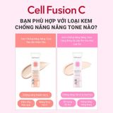  Kem Chống Nắng Nâng Tone Cấp Ẩm Căng Bóng Cho Mọi Loại Da Cell Fusion C Aqua Tone Up Sunscreen 100 SPF50+ PA++++ 