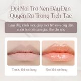  Son Dưỡng Bóng Làm Hồng Môi & Làm Đầy Môi Thuần Chay Pinate Bare Glow Peptide Melting Balm 1.8g 