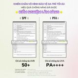  Sữa Chống Nắng Thuần Vật Lý Làm Dịu Da Dành Cho Trẻ Sơ Sinh Kiztoz The Mild Sun Lotion SPF 50+ PA++++ 