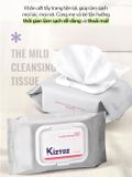  Khăn Giấy Ướt Tẩy Trang Làm Sạch Chống Nắng An Toàn Cho Trẻ Sơ Sinh Kiztoz The Mild Cleansing Tissue 