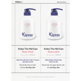  Sữa tắm gội toàn thân 2 trong 1 dịu nhẹ cho bé Kiztoz The Mild Cera Body Wash 500ml 