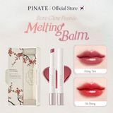  Son Dưỡng Bóng Làm Hồng Môi & Làm Đầy Môi Thuần Chay Pinate Bare Glow Peptide Melting Balm 1.8g 