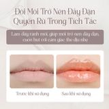  Set 2 Son Dưỡng Bóng Làm Hồng Môi & Làm Đầy Môi Thuần Chay Pinate Bare Glow Peptide Melting Balm 1.8g 