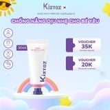  [30ml] Kem Chống Nắng Thuần Vật Lý Làm Dịu Da Dành Cho Trẻ Sơ Sinh Kiztoz The Mild Sun Lotion SPF 50+ PA++++ 