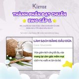  Khăn Giấy Ướt Tẩy Trang Làm Sạch Chống Nắng An Toàn Cho Trẻ Sơ Sinh Kiztoz The Mild Cleansing Tissue 