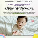  Cushion Chống Nắng Tăng Cường Hàng Rào Bảo Vệ Da Dành Cho Trẻ Sơ Sinh Kiztoz The Barrimune Sun Cushion SPF 50+ PA++++ 