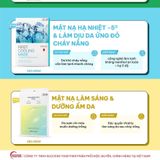  [GIÁ ĐỘC QUYỀN LIVE LANANH DAILY] Mặt Nạ Làm Hạ Nhiệt, Giảm Mụn, Làm Sáng, Cân Bằng pH | Dưỡng Da Dịu Nhẹ Cho Da Mụn, Da Nhạy Cảm 