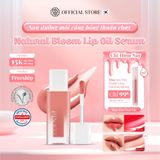  Son Dưỡng Môi Căng Bóng & Làm Đầy Rãnh Môi Thuần Chay Pinate Natural Bloom Lip Oil Serum 4.3ml 