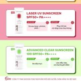  Bộ Sưu Tập Kem Chống Nắng Nâng Tone / Da Dầu Mụn / Da Khô / Mẹ Bầu / Sau Laser SPF 50+ PA++++ 