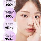  Kem Nâng Tone Làm Trắng Sáng Cấp Ẩm Căng Bóng Da Cell Fusion C Glass Skin Tone Up Cream 50ML 