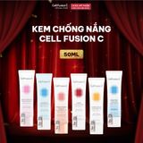  [Cell Fusion C x Võ Hà Linh] Bộ Sưu Tập Kem Chống Nắng Nâng Tone / Da Dầu Mụn / Da Khô / Mẹ Bầu / Sau Laser SPF 50+ PA++++ 