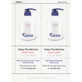  Sữa tắm gội toàn thân 2 trong 1 dịu nhẹ cho bé Kiztoz The Mild Cera Body Wash 500ml 