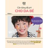  Sữa tắm gội toàn thân 2 trong 1 dịu nhẹ cho bé Kiztoz The Mild Cera Body Wash 500ml 