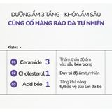  Sữa tắm gội toàn thân 2 trong 1 dịu nhẹ cho bé Kiztoz The Mild Cera Body Wash 500ml 