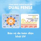 Kem Chống Nắng Nâng Tone Chứa Niacinamide & 13 Loại Peptide Làm Sáng Đều Màu Da Slowpure Glow Up Fluid Sun Serum 
