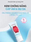  Kem Chống Nắng Cấp Ẩm & Làm Dịu Da Khô Cell Fusion C Aquatica Sunscreen 100 SPF50+ PA++++ 