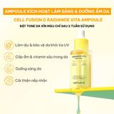  Ampoule Kích Hoạt Làm Sáng & Dưỡng Ẩm Da Cell Fusion C Radiance Vita Ampoule 