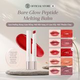  Son Dưỡng Bóng Làm Hồng Môi Bắt Sáng&LàmĐầyMôi Thuần Chay Pinate Bare Glow Peptide Melting Balm 1.8G 