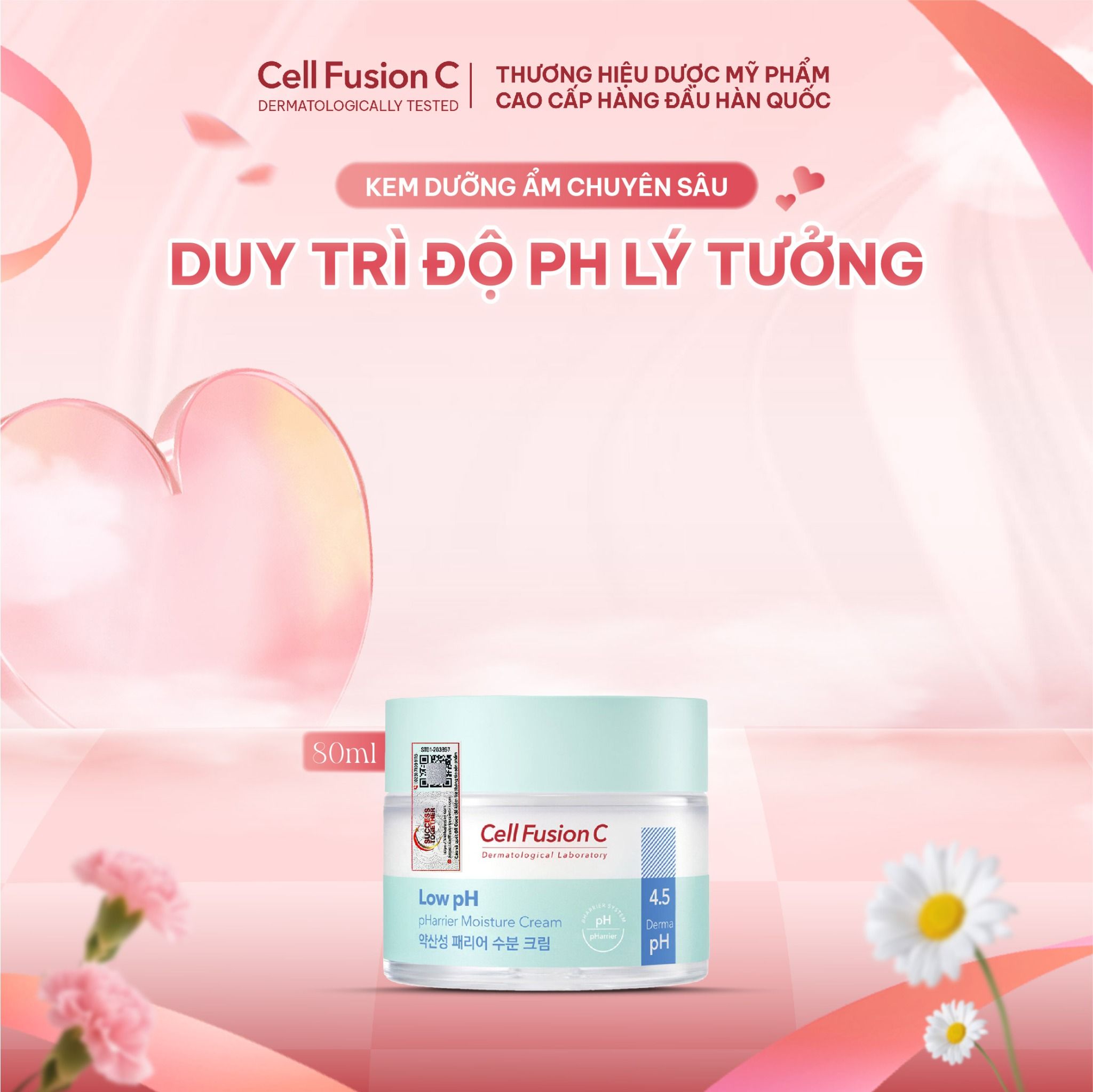  Cell Fusion C Low pH pHarrier Moisture Cream 