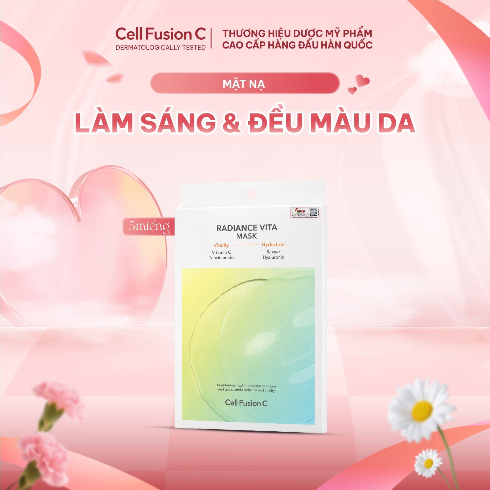  Cell Fusion C Radiance Vita Mask 