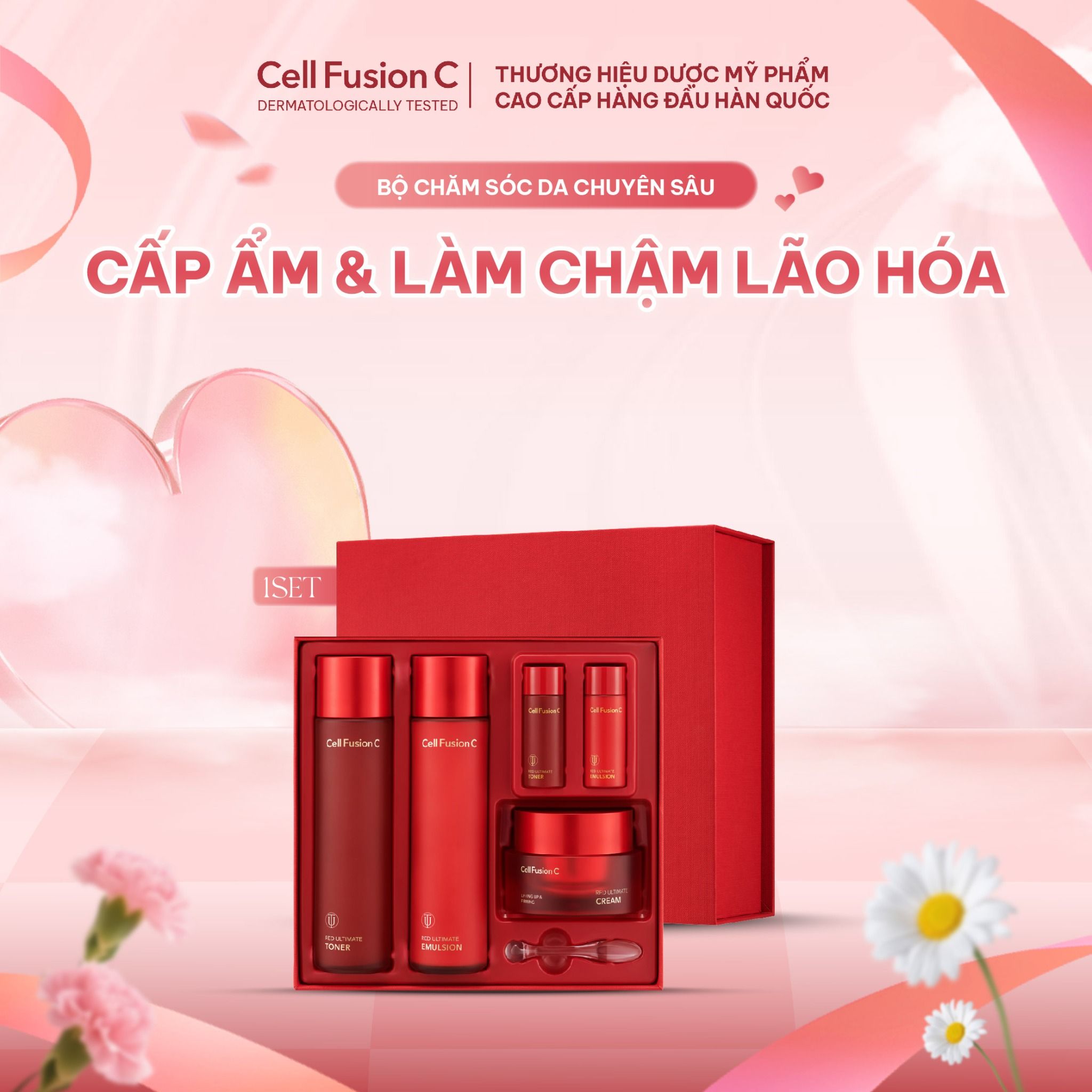  Cell Fusion C Red Ultimate Skincare Set 