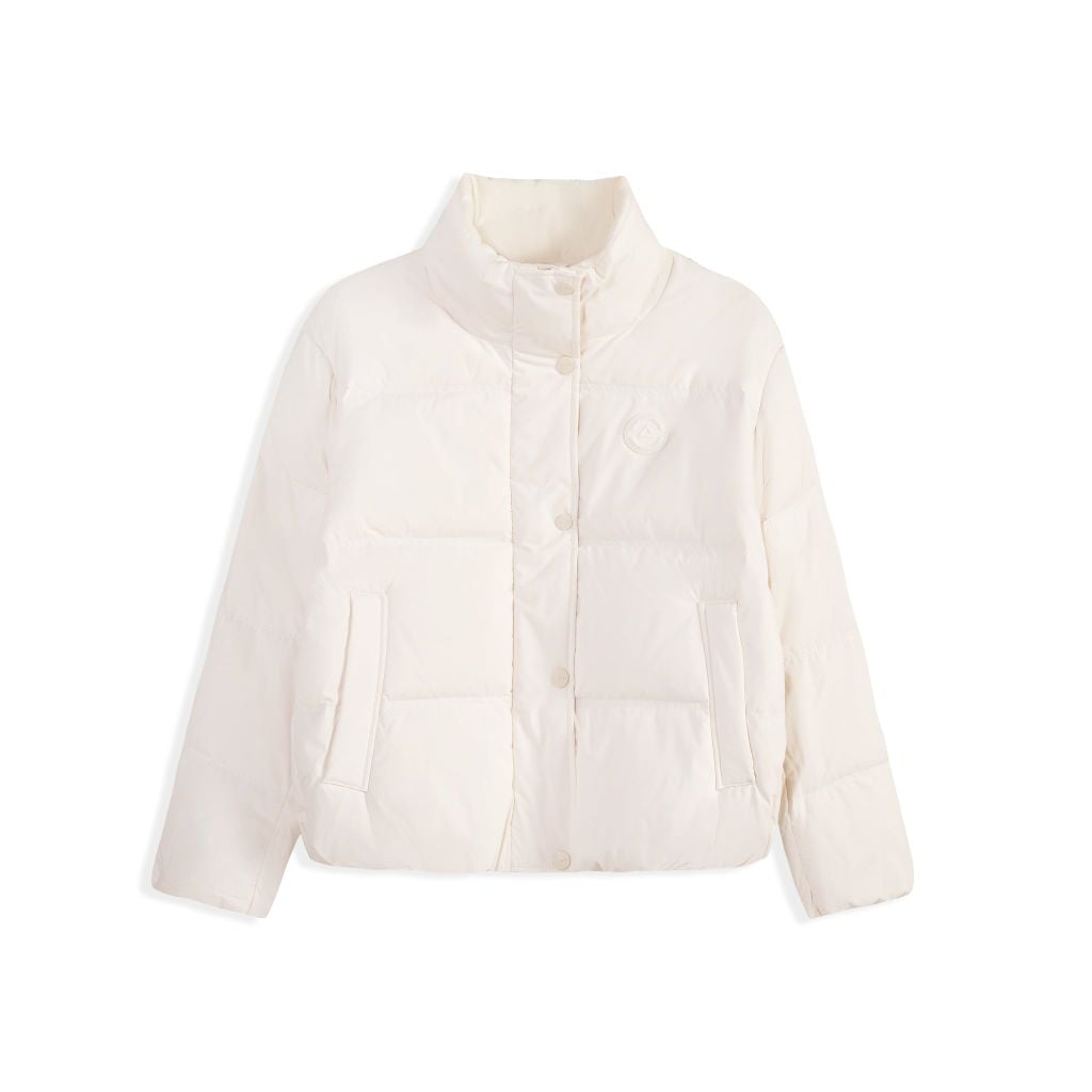 Áo Phao Nữ Lông Vũ Cổ Nhung PEAK FW5254002