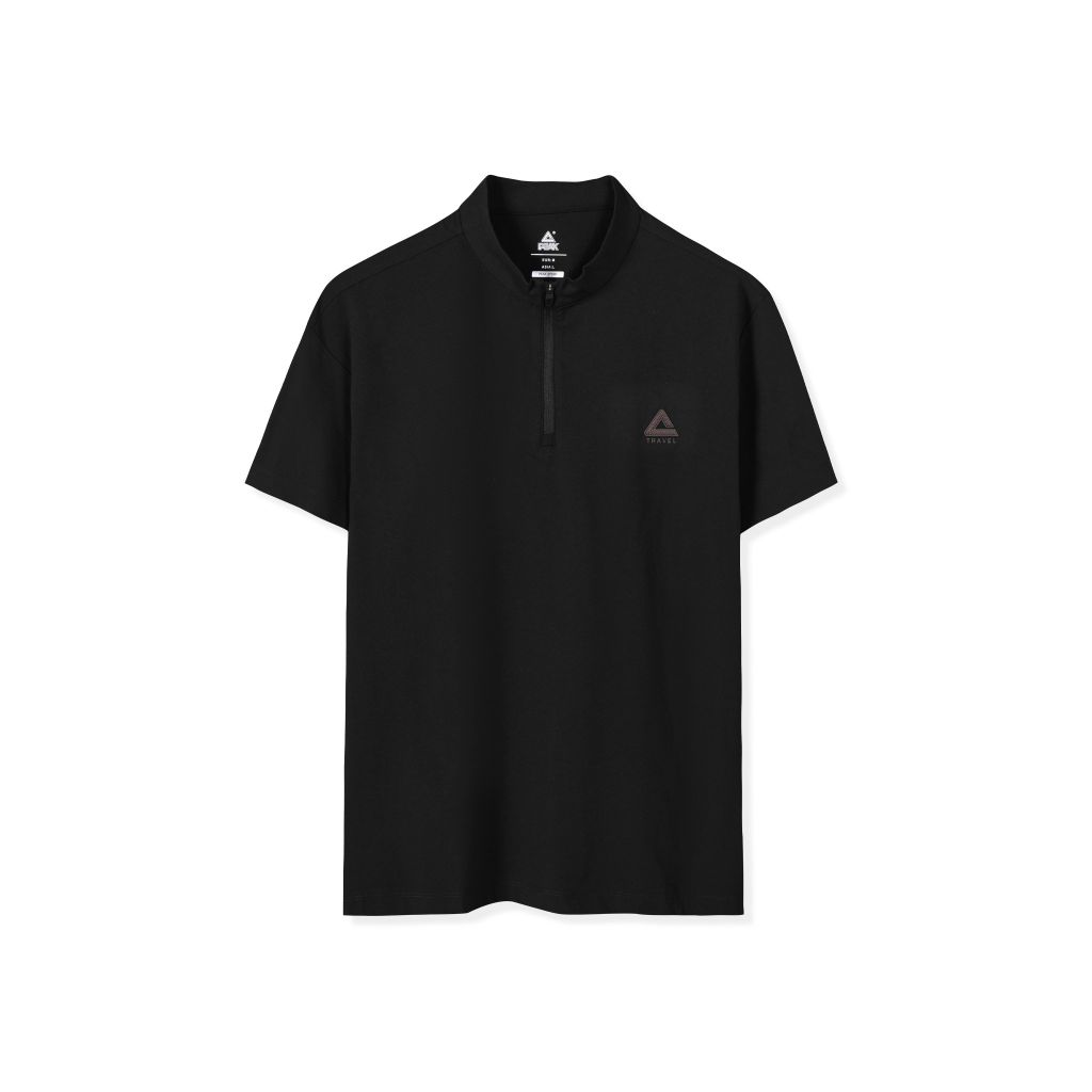 Áo Phông Nam PEAK Travel Cổ Khoá P-DRY FW6253171