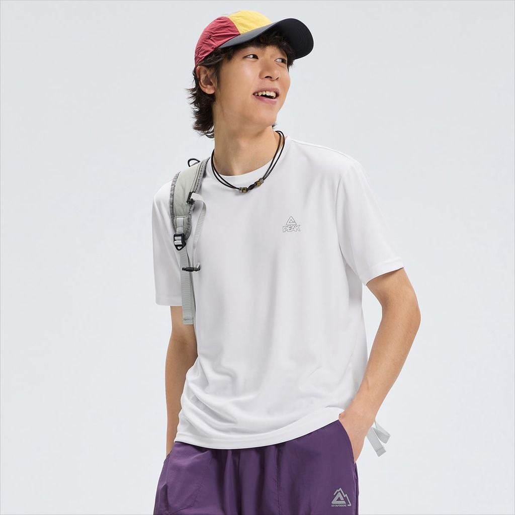 Áo thun thể thao Nam PEAK P-Dry DF652177