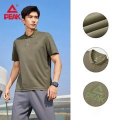 Áo Polo Thể Thao Nam Chính Hãng Cao Cấp PEAK DF652007