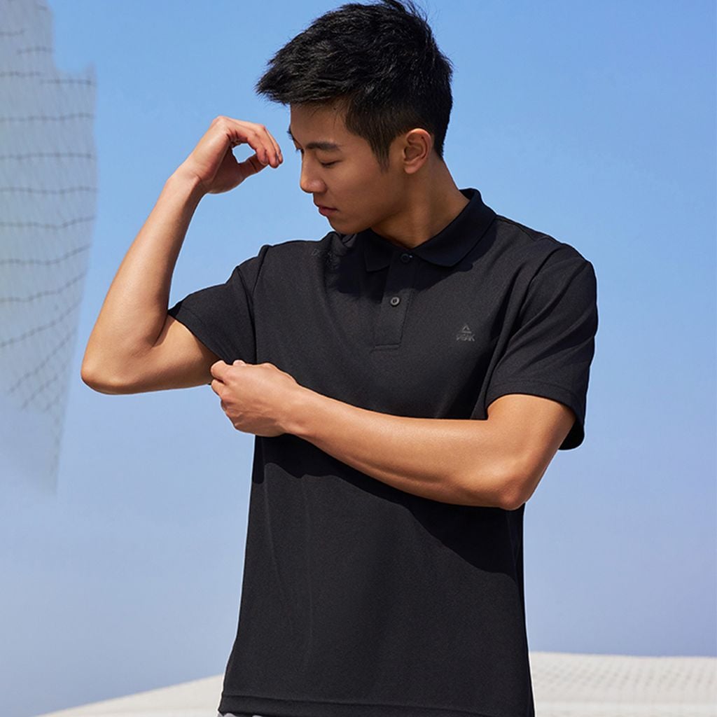 Áo Polo Thể Thao Nam Chính Hãng Cao Cấp PEAK DF652007