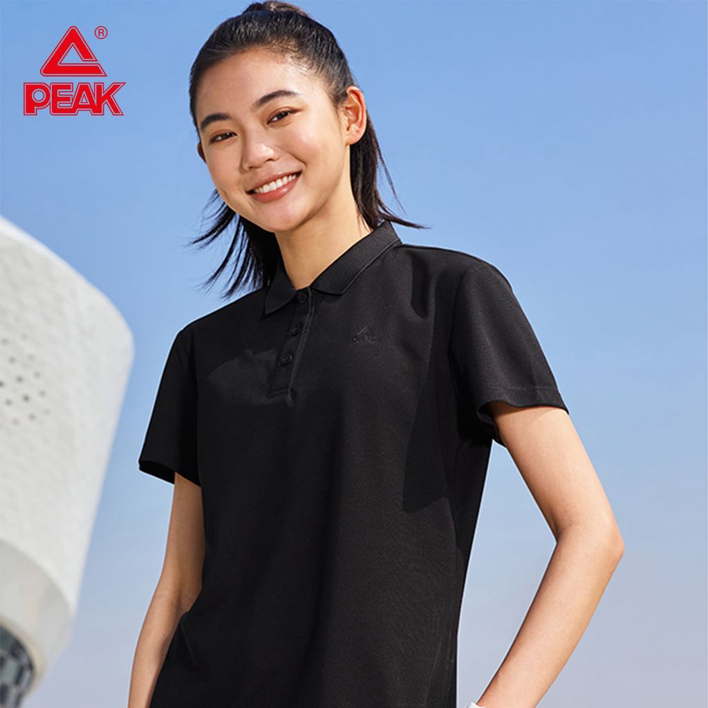 Áo Polo Thể Thao Nữ Chính Hãng Cao Cấp PEAK DF652008