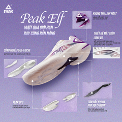 Giày Bóng Rổ Nữ PEAK Taichi ELF Tinh Linh ET53878A